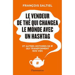 Flammarion Le vendeur de thé qui changea le monde avec un hashtag livre Littérature Français