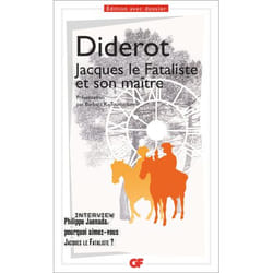 Flammarion Jacques le Fataliste et son maître livre Littérature Français