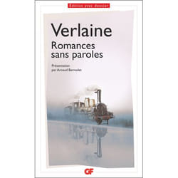 Flammarion Romances sans paroles livre poésie Français