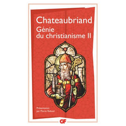 Flammarion Génie du christianisme - 2 livre Littérature Français