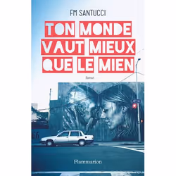 Flammarion Ton monde vaut mieux que le mien, Littérature, Français, Livre broché, 313 pages