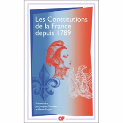 ISBN Les Constitutions de la France depuis 1789, 524 pages
