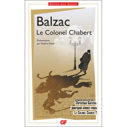 Flammarion Le Colonel Chabert livre Littérature Français