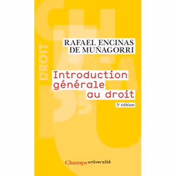 ISBN Introduction générale au droit, 400 pages