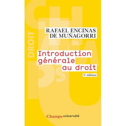 Introduction générale au droit