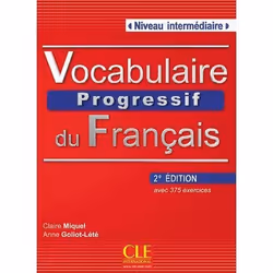 CLE International VOCABULAIRE PROG.FS.INTERME.2E, Français, 207 pages