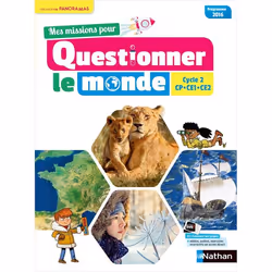 Guide pédagogique Mes missions pour Questionner le monde - cycle 2 CP CE1 CE2 - Nathan
