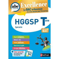 Manuel scolaire - Nathan - HGGSP Terminale - Bac 2024 - Cours complets - Exercices corrigés - Notions clés