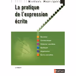 ISBN La Pratique De L'Expression Ecrite (Edition 2009), Education, Français, Livre broché