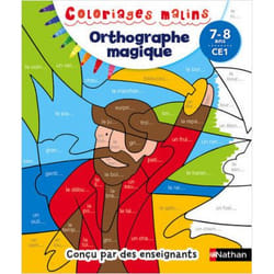 Coloriages Malins Orthographe Magique CE1 (Broché)