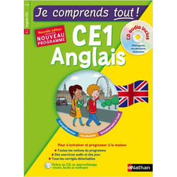 Je comprends tout ! Anglais CE1 + CD Audio inclus (Broché)
