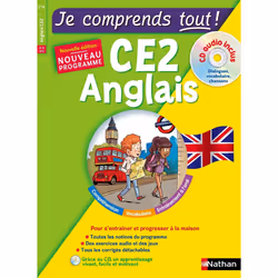 ISBN Je comprends tout ! Anglais CE2 + cd audio : Le livre de Marie-Claire Sole, Olivier Deloye, Éducatif, 48 pages
