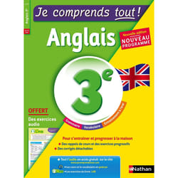 ISBN Je comprends tout ! Anglais 3ème : Le livre de Stéphane David