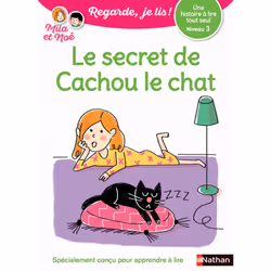 ISBN Le secret de Cachou le chat - Niveau 3 Regarde, je lis ! Une histoire à lire tout seul : Le livre de Marion Piffaretti,  ...
