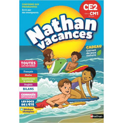 Nathan Vacances Primaire CE2 vers le CM1 8/9 ans (Broché)