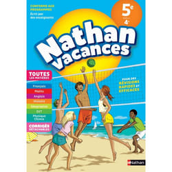 TOUT EN UN COLLEGECahier de Vacances 2018 de la 5ème vers la 4ème Toutes les matières