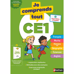 ISBN Je comprends tout CE1 : Le livre de Isabelle Petit-Jean, Éducatif, 160 pages