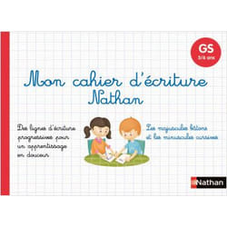 Mon Cahier d'écriture GS (Cartonné)