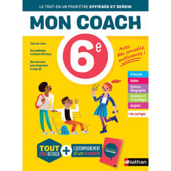ISBN Mon coach - Toutes les matières 6e : Le livre de Cécile de Cazanove, Caroline Lalaude-Labayle, Marc Lalaude-Labayle, Fabienne Vadrot, Laurent Lafond, Marie-Claire Sole, Marie-Pierre Saulze, K Hébert, Clémence Roux de Luze