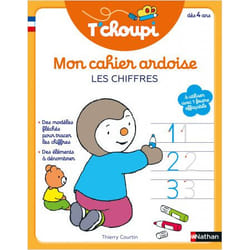 T'choupi Mon cahier ardoise : Les chiffres dès 4 a (Broché)