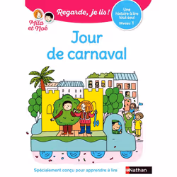 ISBN Jour de carnaval - Une histoire tout seul - niveau 1 : Le livre de Eric Battut, Nathalie Desforges, Éducatif, 32 pages