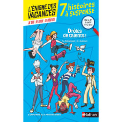ISBN L'énigme des vacances - 7 histoires à suspense - Drôle de talents ! de la 6ème à la 5ème - 10/11 ans : Le livre de Sophie Adriansen, Claudine Aubrun, Collectif