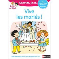 Regarde je lis ! Une histoire à lire tout seul - Vive les mariés ! Niv1+ (Broché)