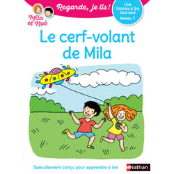 ISBN Regarde je lis ! Une histoire à lire tout seul - Le cerf-volant de Mila Niv1 : Le livre de Eric Battut, Nathalie Desforges