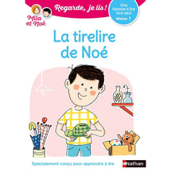 ISBN Regarde je lis ! Une histoire à lire tout seul - La tirelire de Noé - niveau 1 : Le livre de Éric Battut, Marion Piffaretti