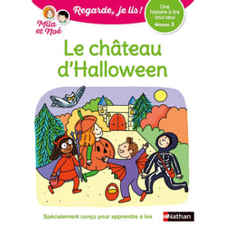 ISBN Regarde je lis! Une histoire à lire tout seul - Mila et Noé et le château d'Halloween - Niveau 3 : Le livre de Éric Battut, Nathalie Desforges
