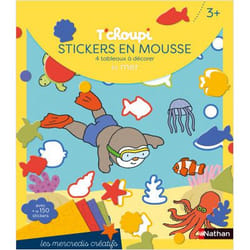 T'choupi stickers en mousse la mer (Jeunesse)