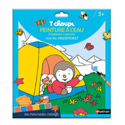 ISBN Pochette T'choupi - peinture à l'eau - 8 tableaux à peindre - Vive les vacances : Le livre de Thierry Courtin