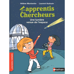 ISBN Apprentis chercheurs: une lumière venue de l'espace : Le livre de Hélène Montardre, Laurent Audoin, Roman, 64 pages