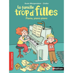 ISBN Famille trop d'filles: Flavia, piano, piano : Le livre de Susie Morgenstern, Clotka