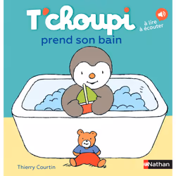 ISBN T'choupi prend son bain : Le livre de Thierry Courtin, 24 pages