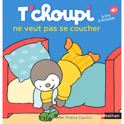 ISBN T'choupi ne veut pas se coucher : Le livre de Thierry Courtin, 24 pages