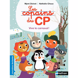 ISBN Les Copains du CP: Vive le carnaval : Le livre de Mymi Doinet, Nathalie Choux, 32 pages