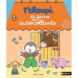 T'choupi la ferme en autocollants (Jeunesse)