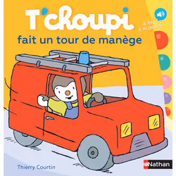 ISBN T'choupi fait un tour de manège : Le livre de Thierry Courtin, Enfant, 3 an(s), 163 mm, 169 mm, 1 pièce(s)