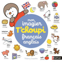ISBN Mon imagier T'choupi français anglais : Le livre de Thierry Courtin