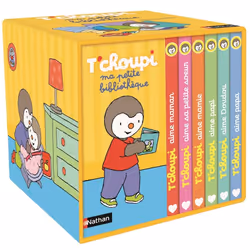 ISBN Ma petite bibliothèque T'choupi : Le livre de Thierry Courtin, Enfant, 3 an(s), 129 mm, 132 mm, 1 pièce(s)