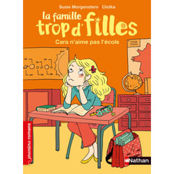 ISBN La famille Trop d'filles - Cara n'aime pas l'école : Le livre de Susie Morgenstern, Clotka