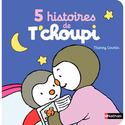 ISBN 5 histoires de T'choupi : Le livre de Thierry Courtin, 120 pages