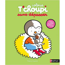 Colorie T'Choupi sans dépasser chaton (Jeunesse)