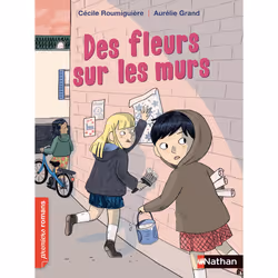 ISBN Des fleurs sur les murs : Le livre de Cécile Roumiguière, Aurélie Grand, Roman, 64 pages