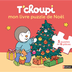ISBN T'choupi Mon livre puzzle de Noël : Le livre de Thierry Courtin, Enfant, 3 an(s), 208 mm, 208 mm, 1 pièce(s)