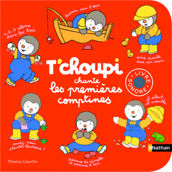 ISBN T'choupi chante les premières comptines : Le livre de Thierry Courtin, 12 pages