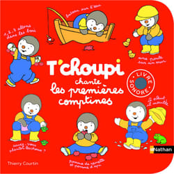 ISBN T'choupi chante les premières comptines : Le livre de Thierry Courtin
