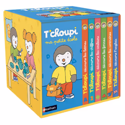 ISBN T'choupi - Ma petite école : Le livre de Thierry Courtin, Enfant, 3 an(s), 130 mm, 134 mm, 1 pièce(s)