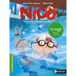 ISBN Nico - Comme une grenouille ! - Dyscool : Le livre de Hubert Ben Kemoun, Régis Faller, 64 pages